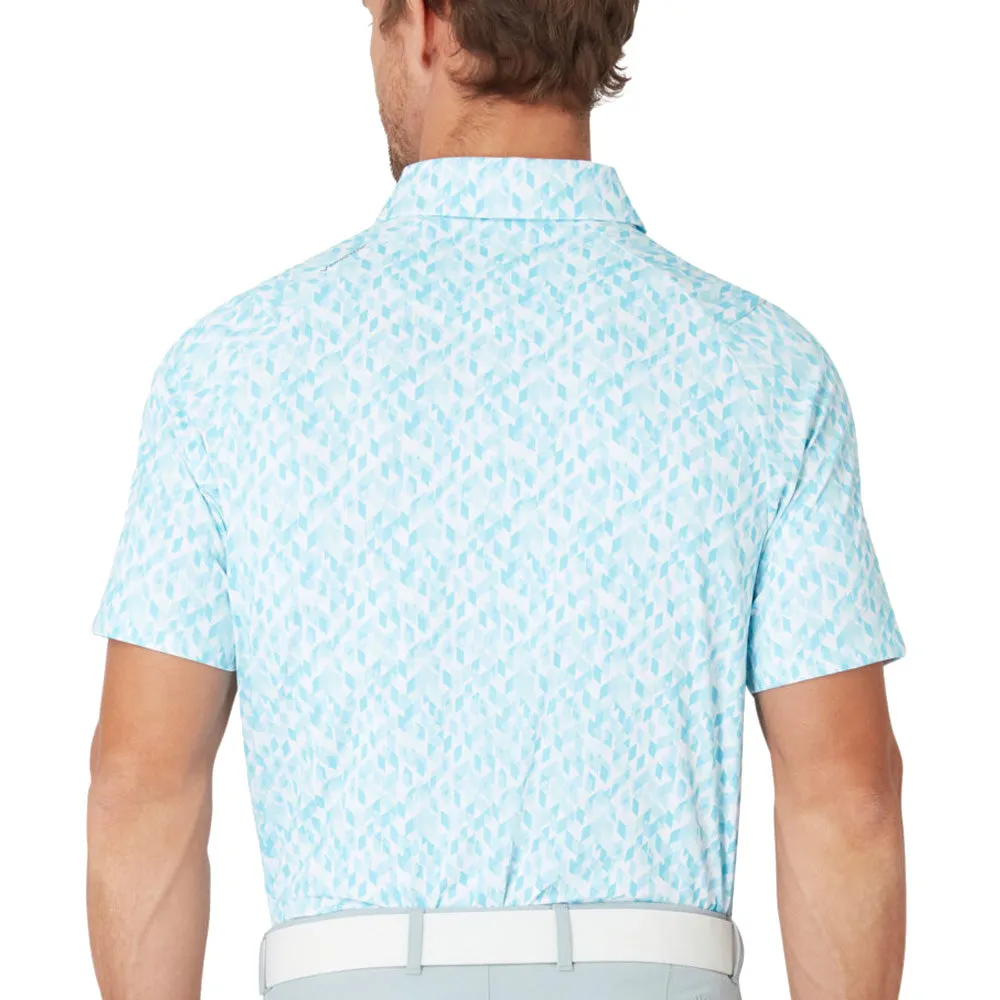 Christmas Day Sale Callaway Kaleidoscope Chev Polo Shirt - Arctic Paradise