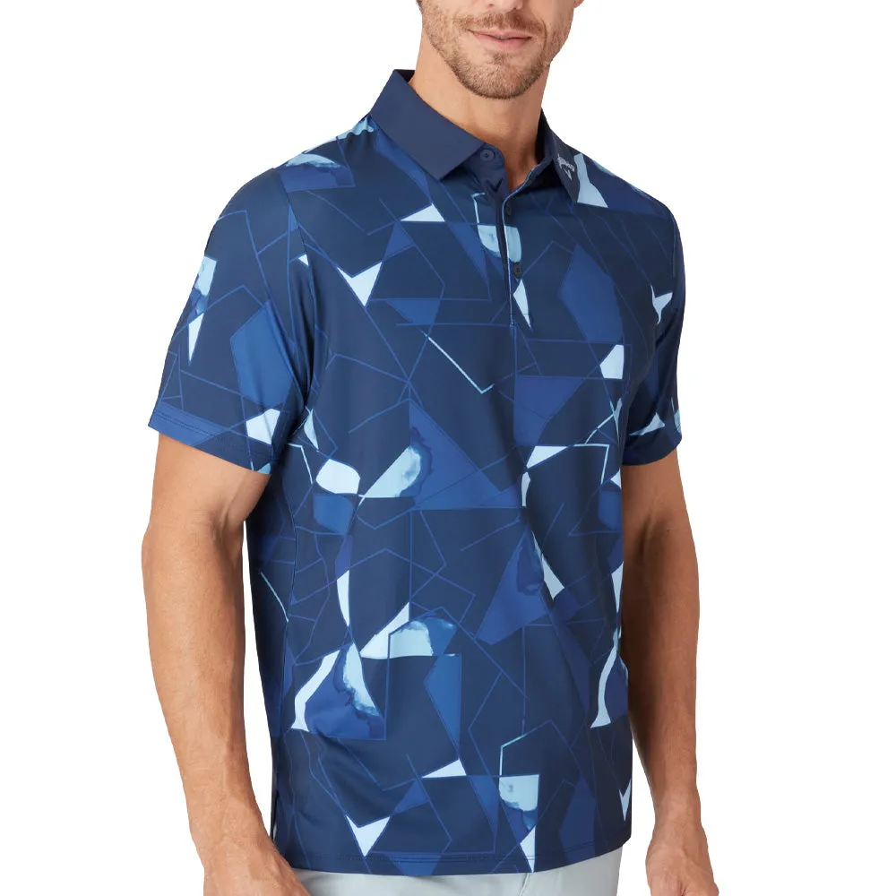 Born to Stand Out Black Friday Sale Callaway Kick Flip Print Polo Shirt - Peacoat