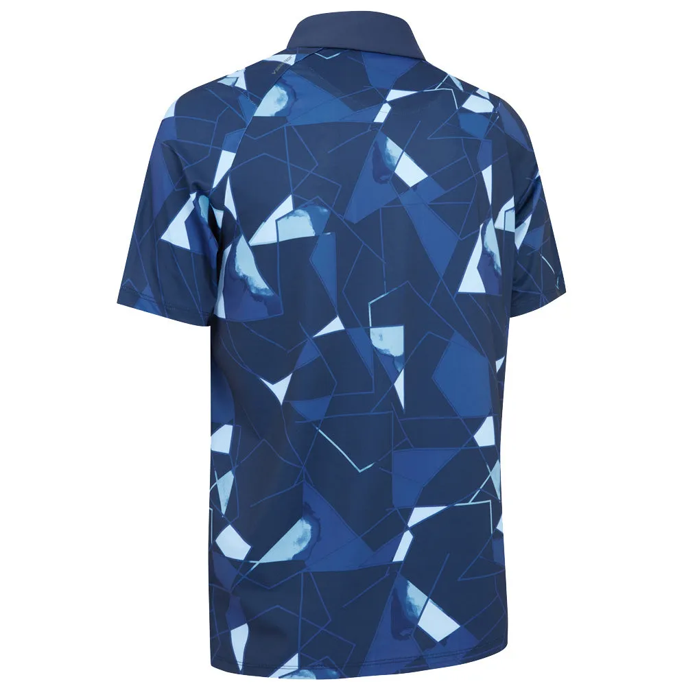 Own the Moment Callaway Kick Flip Print Polo Shirt - Peacoat