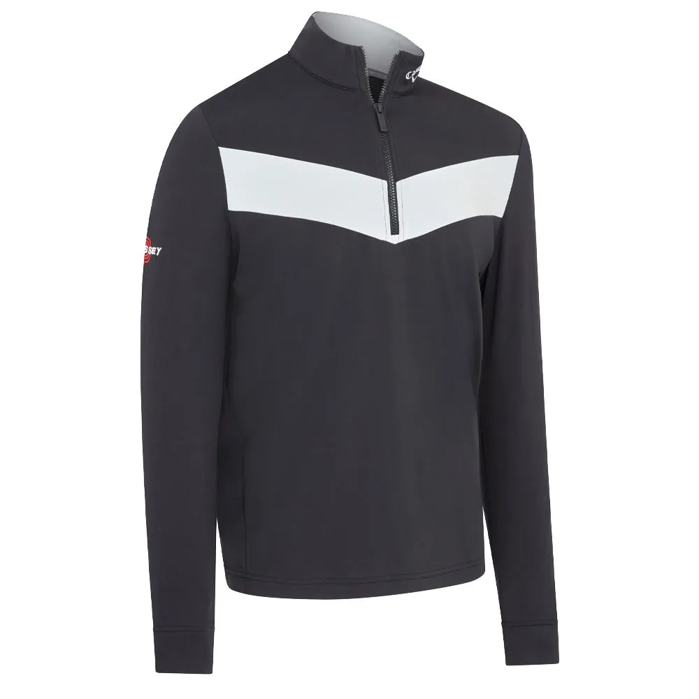 Make a Statement Redefine Classic Callaway Odyssey 1/4 Zip Pullover - Caviar