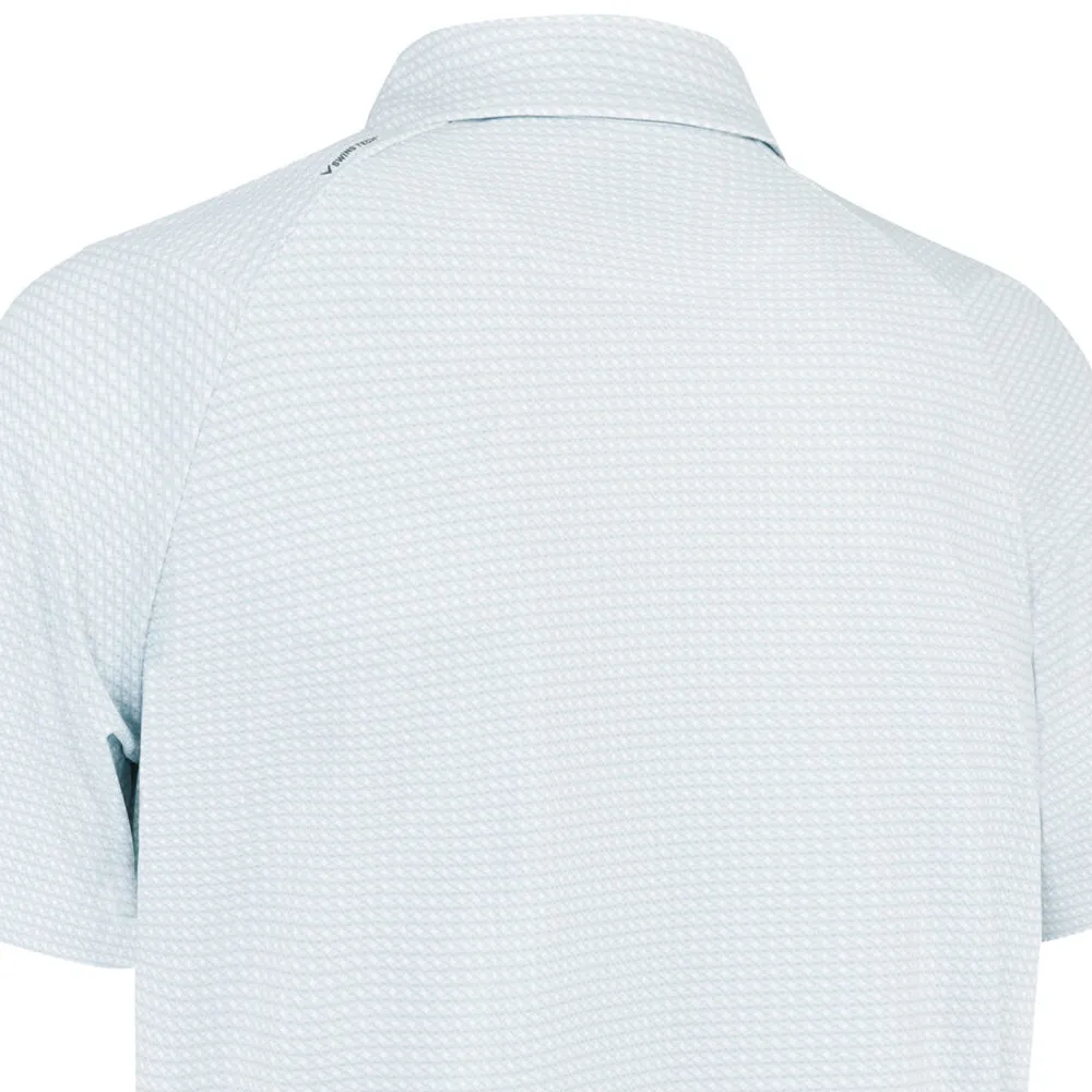 Chase What Moves You Callaway Odyssey Print Polo Shirt - Bright White
