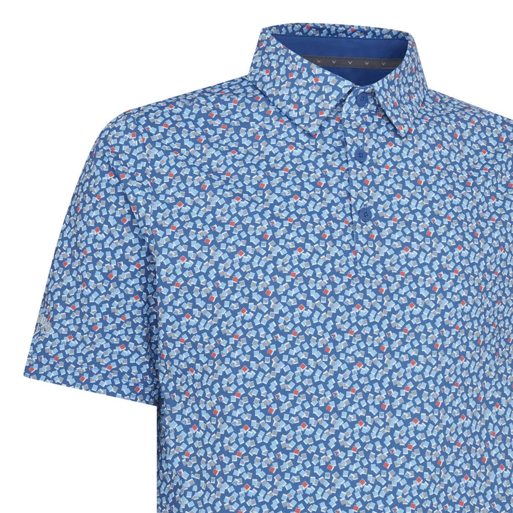 Flash Sale Callaway Polaroid Confetti Polo Shirt - Galaxy Blue