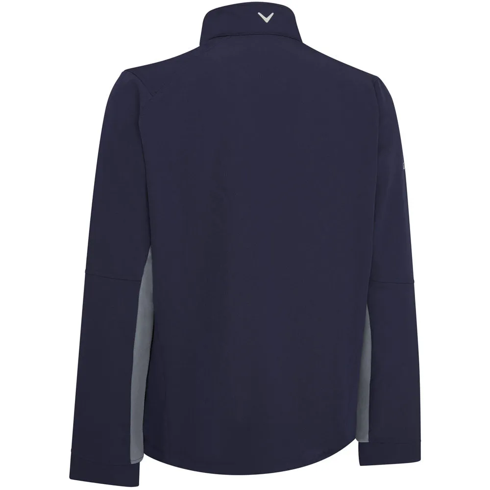 Step Out Boldly Callaway Premium Full Zip Wind Jacket - Peacoat