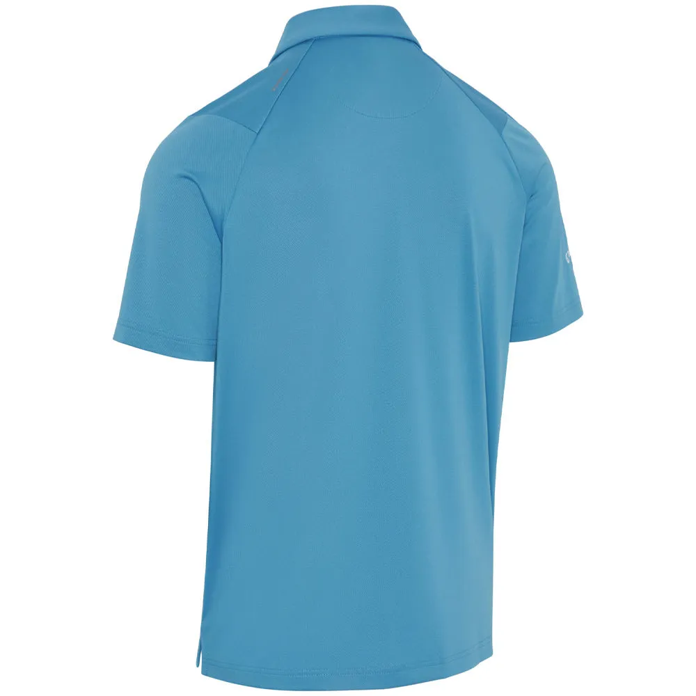 Black Friday Exclusive Callaway Swingtech Solid Polo Shirt - Cendre Blue