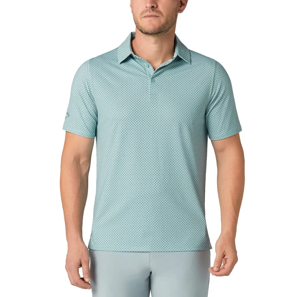 Callaway Textured Chev Printed Polo Shirt - Aquifer Engineered for Speed Great Value