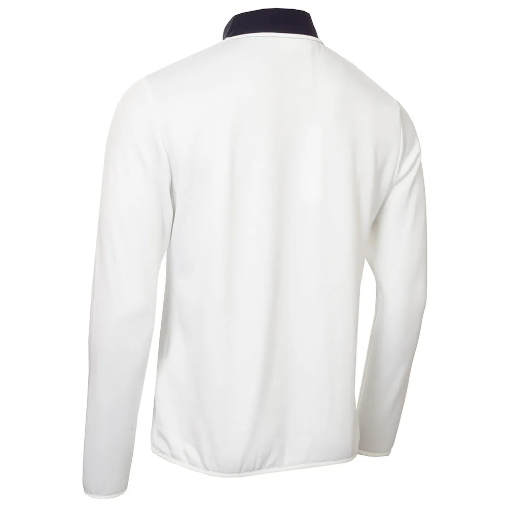 Calvin Klein Atlantic Hybrid 1/2 Zip Pullover - White Flash Sale Redefine Classic