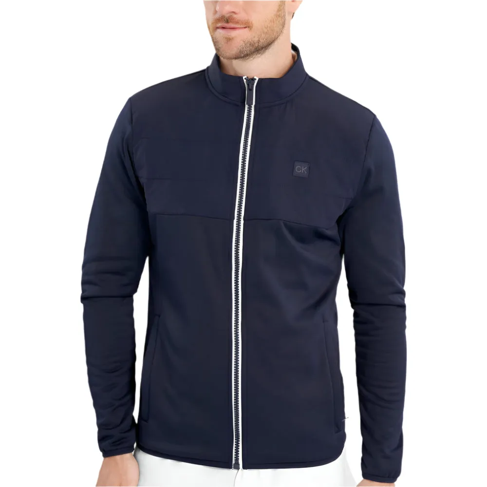 Calvin Klein Atlantic Hybrid Full Zip Pullover - Navy Affordable