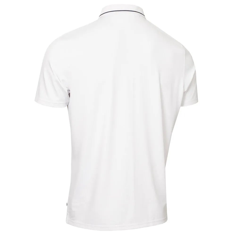 Black Friday Deal Bring the Heat Calvin Klein Belmont Polo Shirt - White