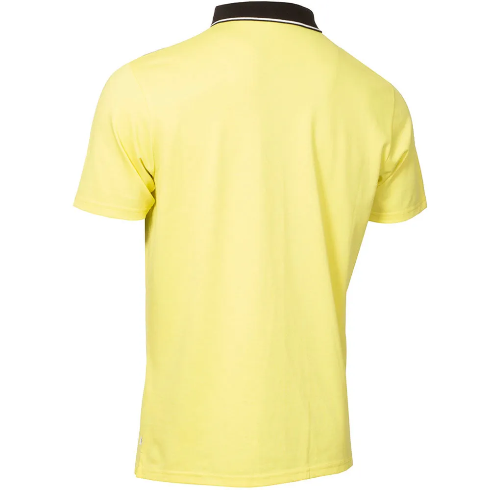 Calvin Klein Blackwater Polo Shirt - Acid Yellow Keep Going Strong