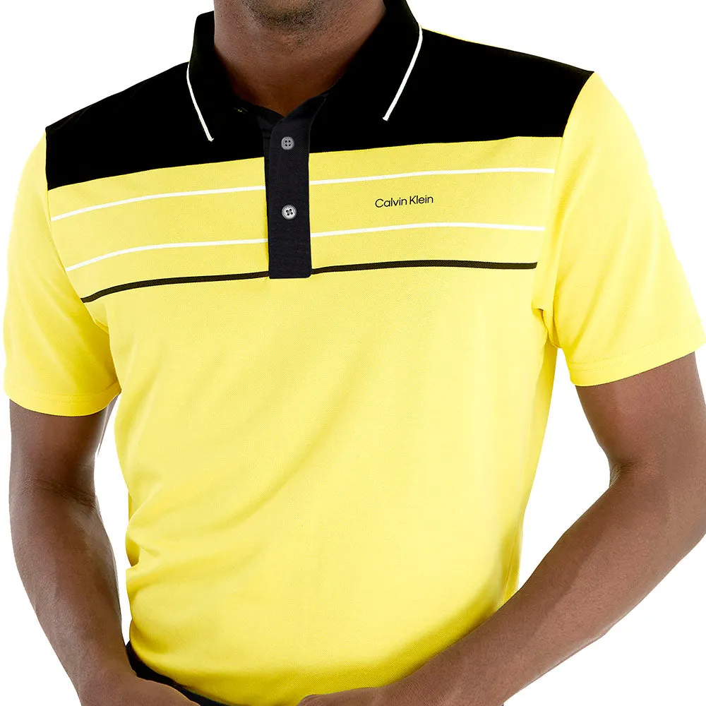 Special Offer Calvin Klein Blackwater Polo Shirt - Acid Yellow