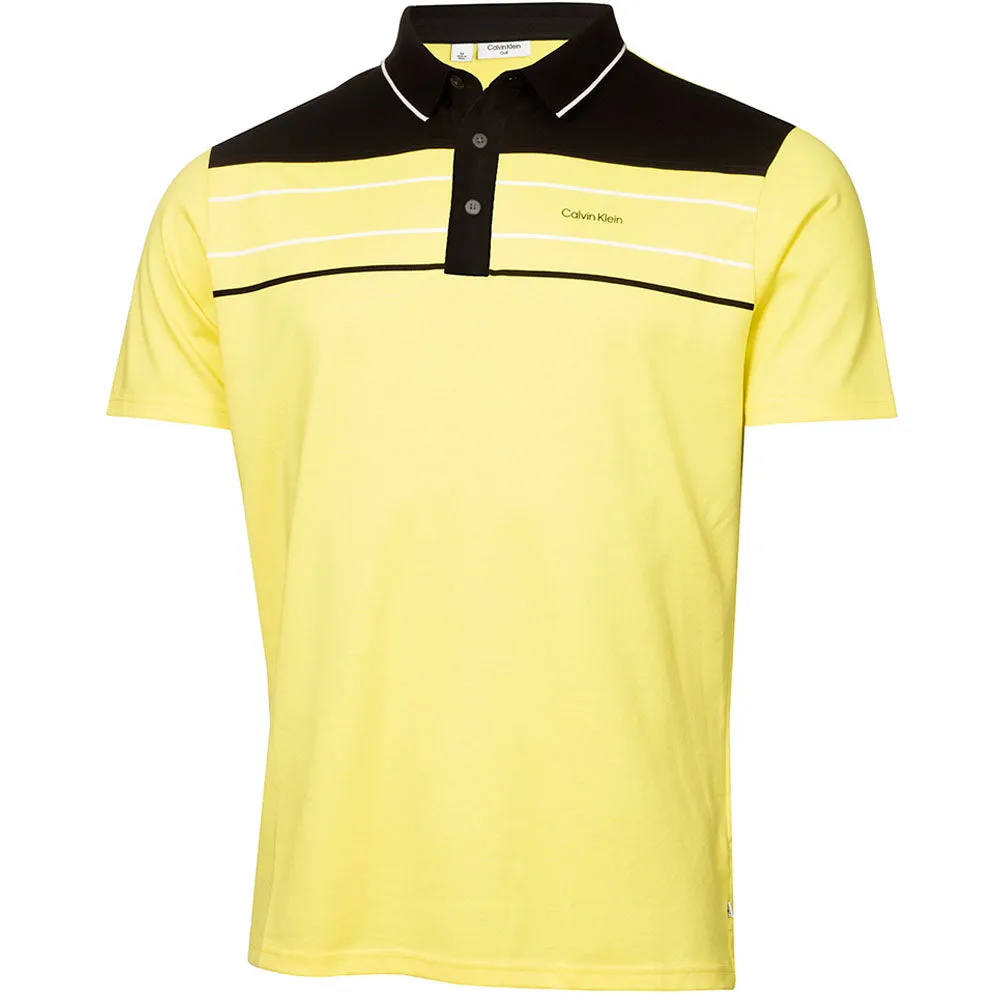Calvin Klein Blackwater Polo Shirt - Acid Yellow Cyber Monday Sale