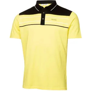 Calvin Klein Blackwater Polo Shirt - Acid Yellow Cyber Monday Sale