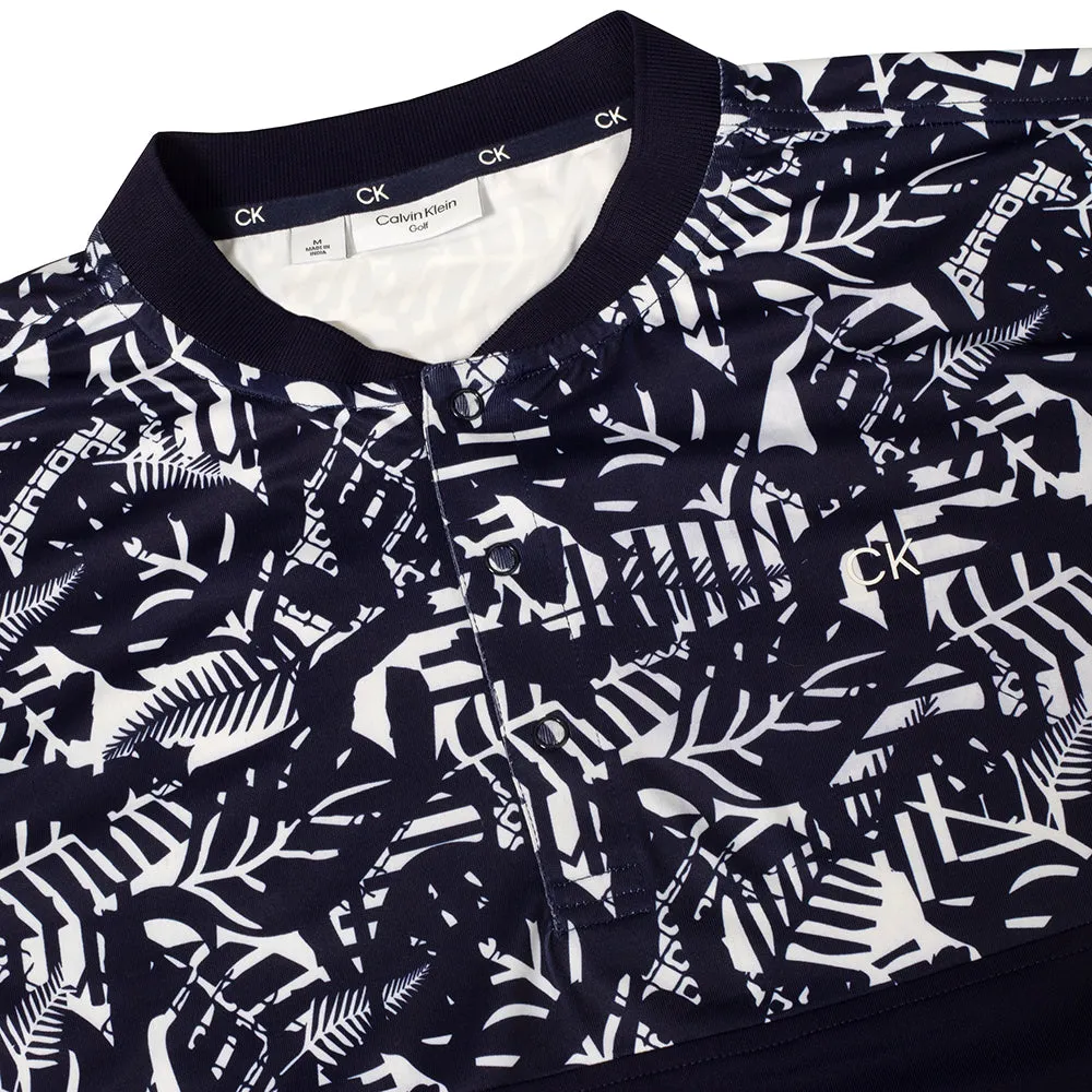 Made to Move Command Attention Calvin Klein Brookhill Blade Collar Polo Shirt - Evening Blue