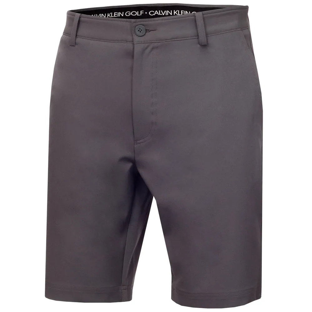 Keep Going Strong Walk Loud Calvin Klein Bullet Stretch Shorts - Steel