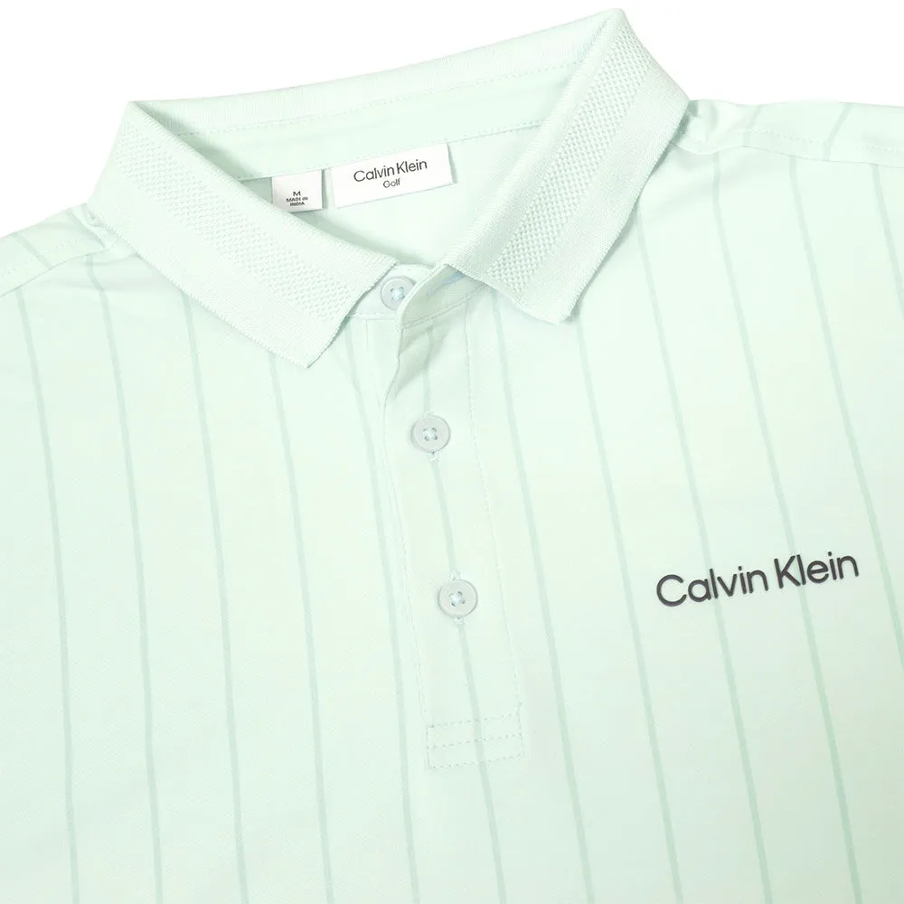 Calvin Klein Cape Club Polo Shirt - Light Jade Christmas Eve Sale