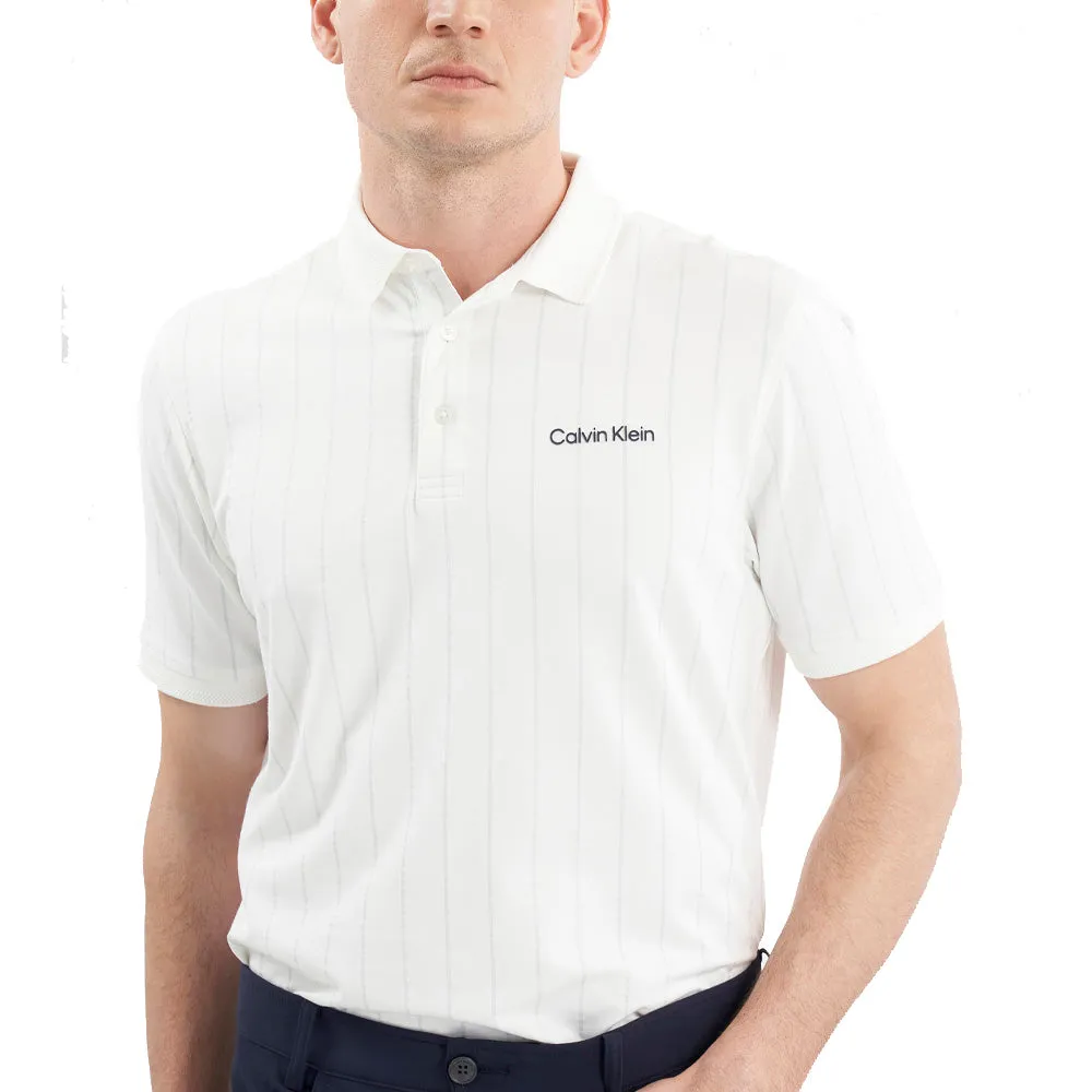 Calvin Klein Cape Club Polo Shirt - White Walk with Power Own the Moment