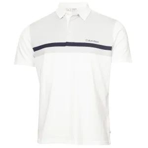 Style Meets Power Calvin Klein Clearview Polo Shirt - White