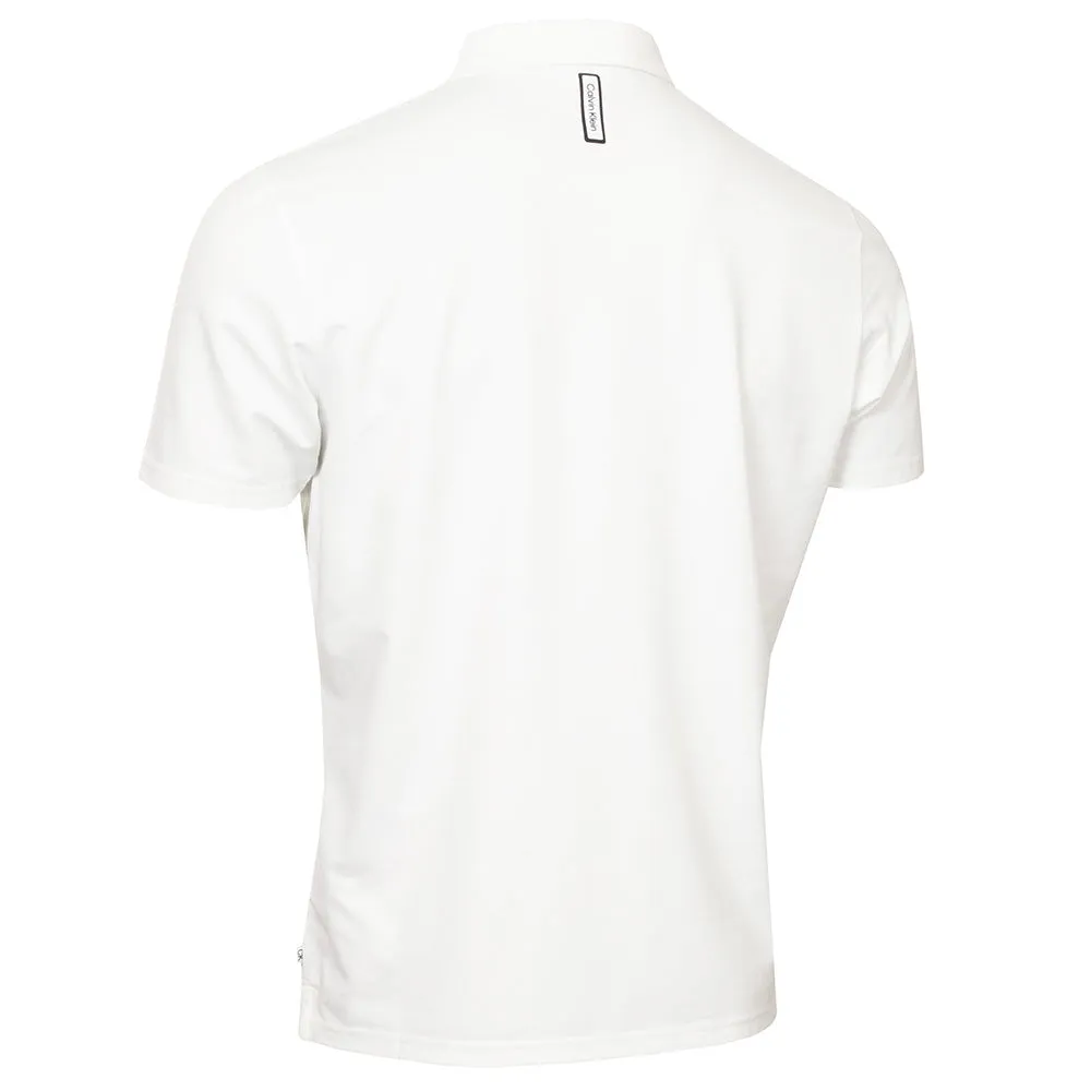 Hit Your Next Level Valentine's Day Sale Calvin Klein Clearview Polo Shirt - White