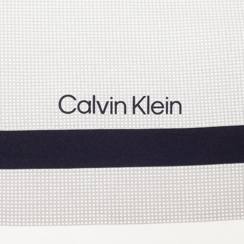 Keep Going Strong Black Friday Exclusive Calvin Klein Clearview Polo Shirt - White