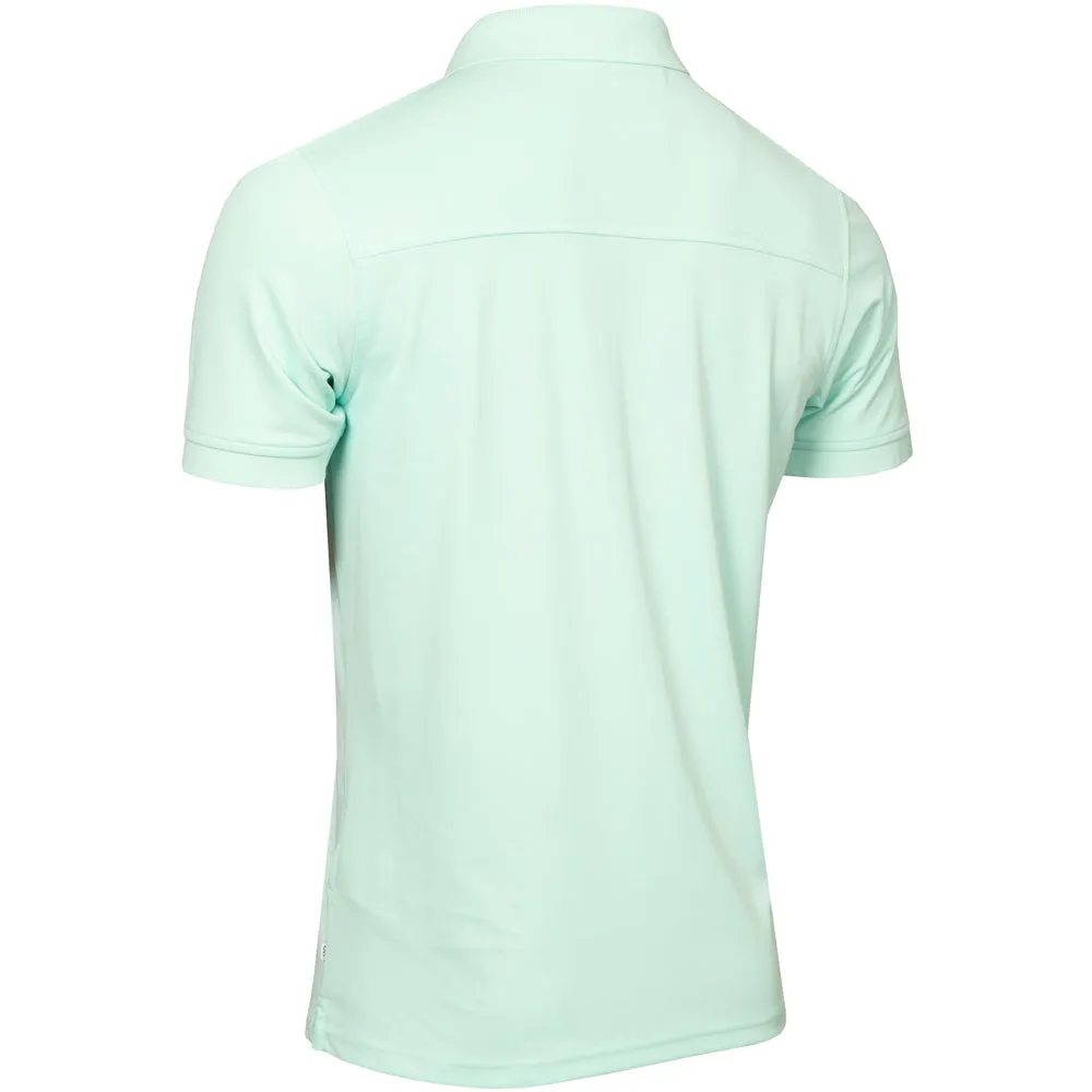 Fuel Your Fire Fearlessly You Calvin Klein Club Polo Shirt - Aqua