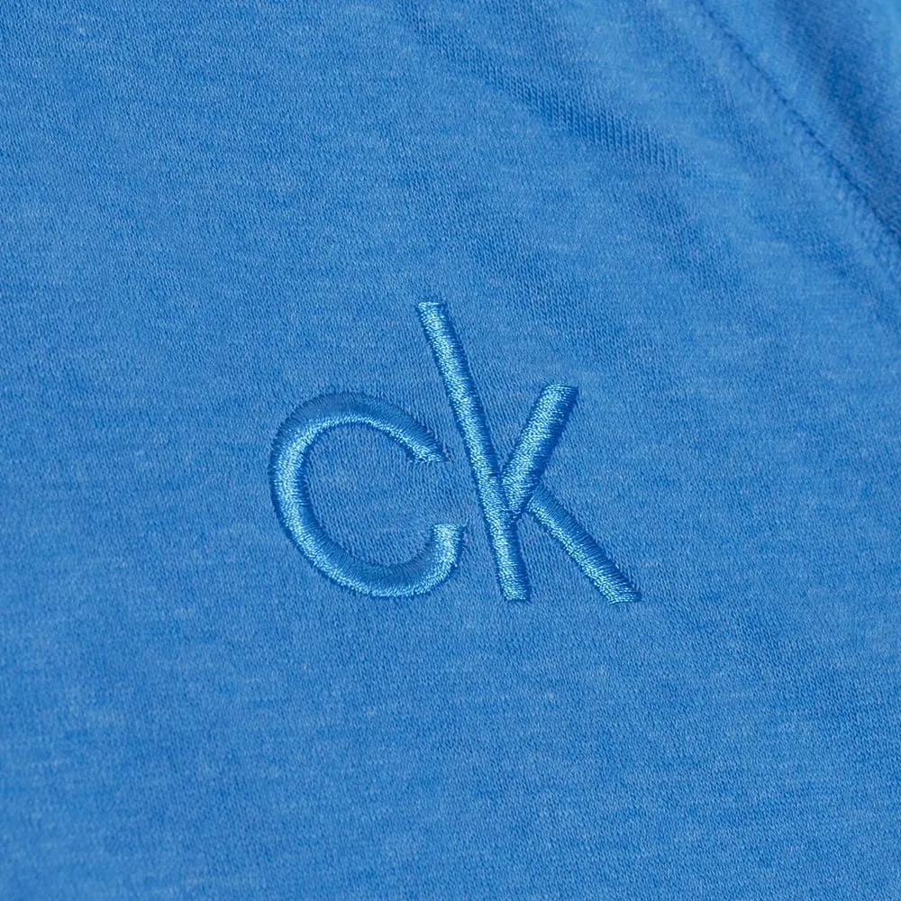 Own the Moment Calvin Klein Columbia Crew Neck Sweater - Blue Marl