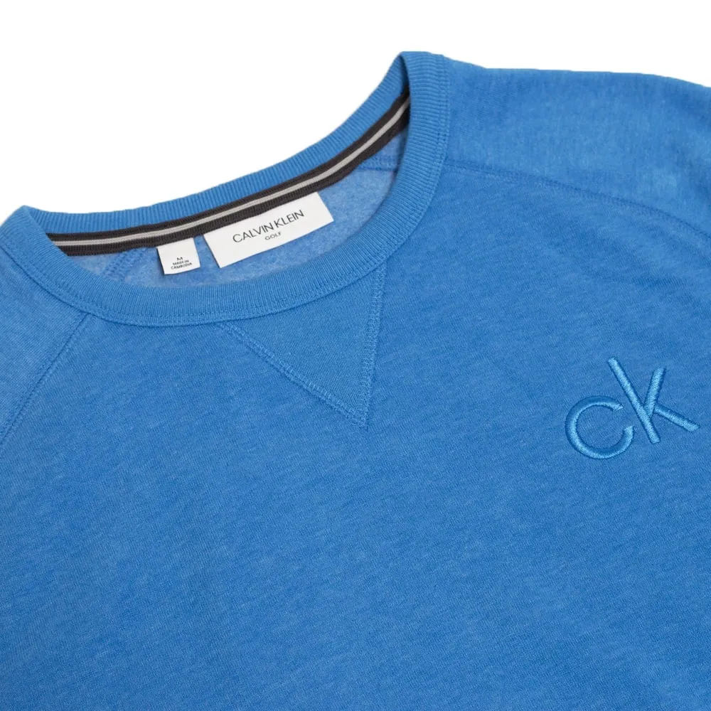 Calvin Klein Columbia Crew Neck Sweater - Blue Marl Born to Stand Out