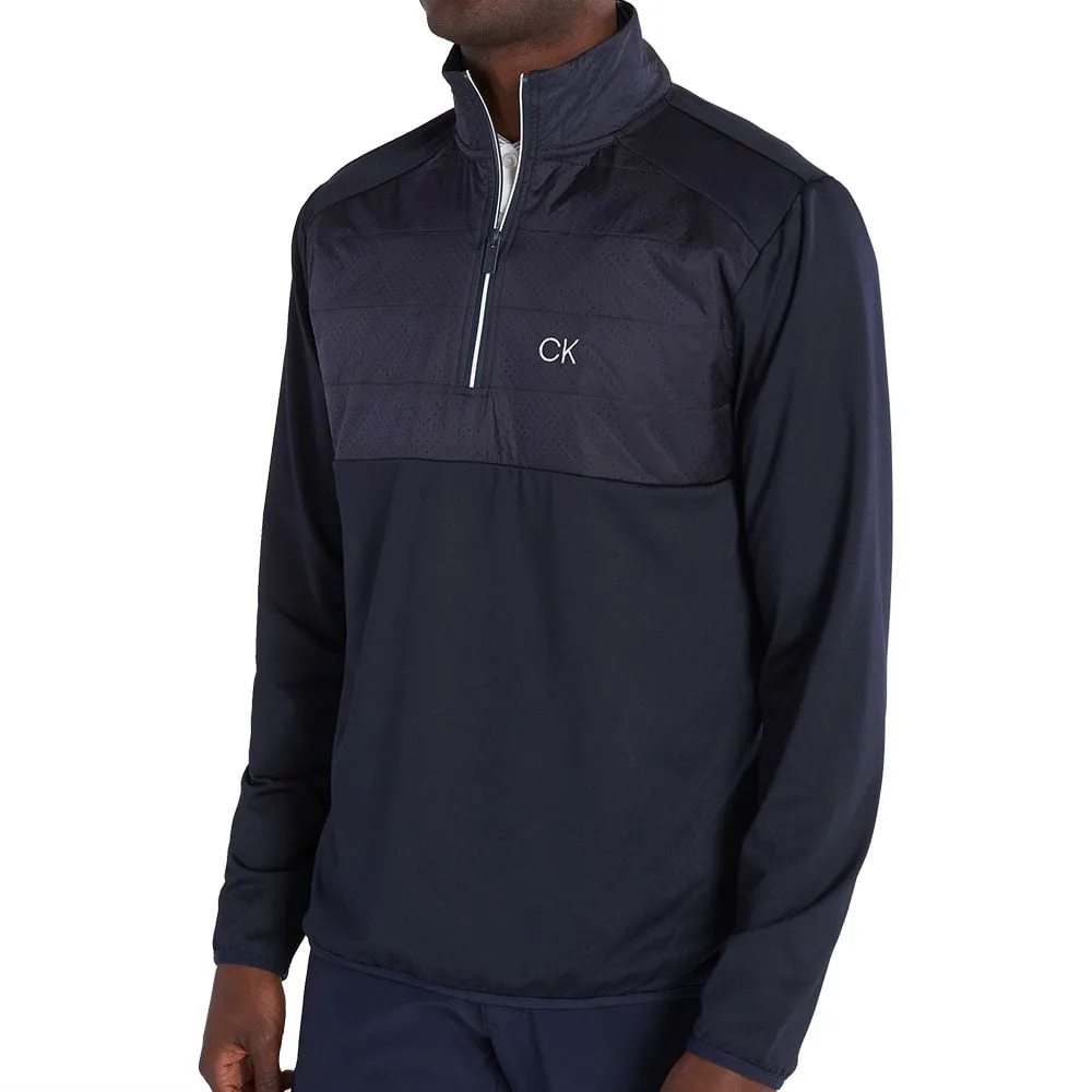 Calvin Klein Forest Lake Half Zip Jacket - Navy Performance Unleashed