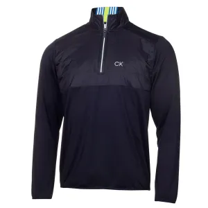 Push Beyond Limits Calvin Klein Forest Lake Half Zip Jacket - Navy