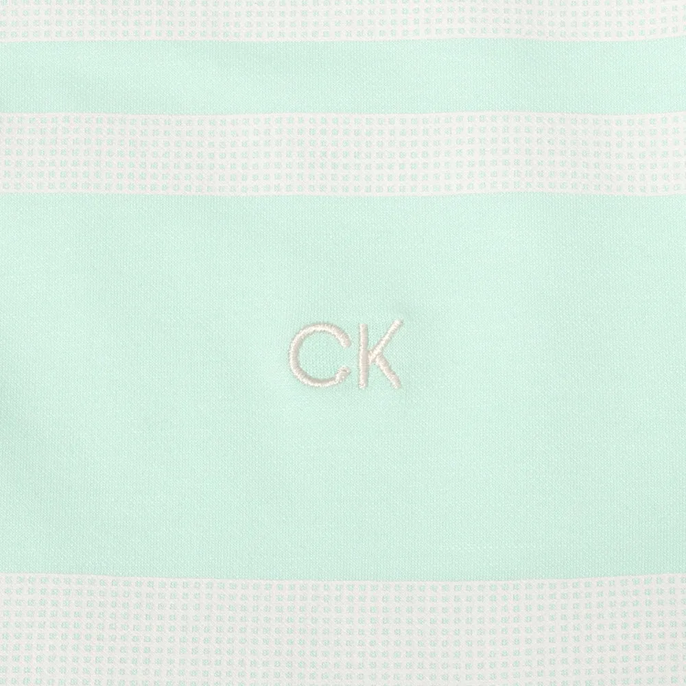 Calvin Klein Fort Jackson Polo Shirt - Aqua Autumn Sale