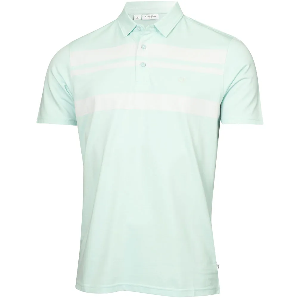 Calvin Klein Fort Jackson Polo Shirt - Aqua Exclusive Deal Built for the Bold