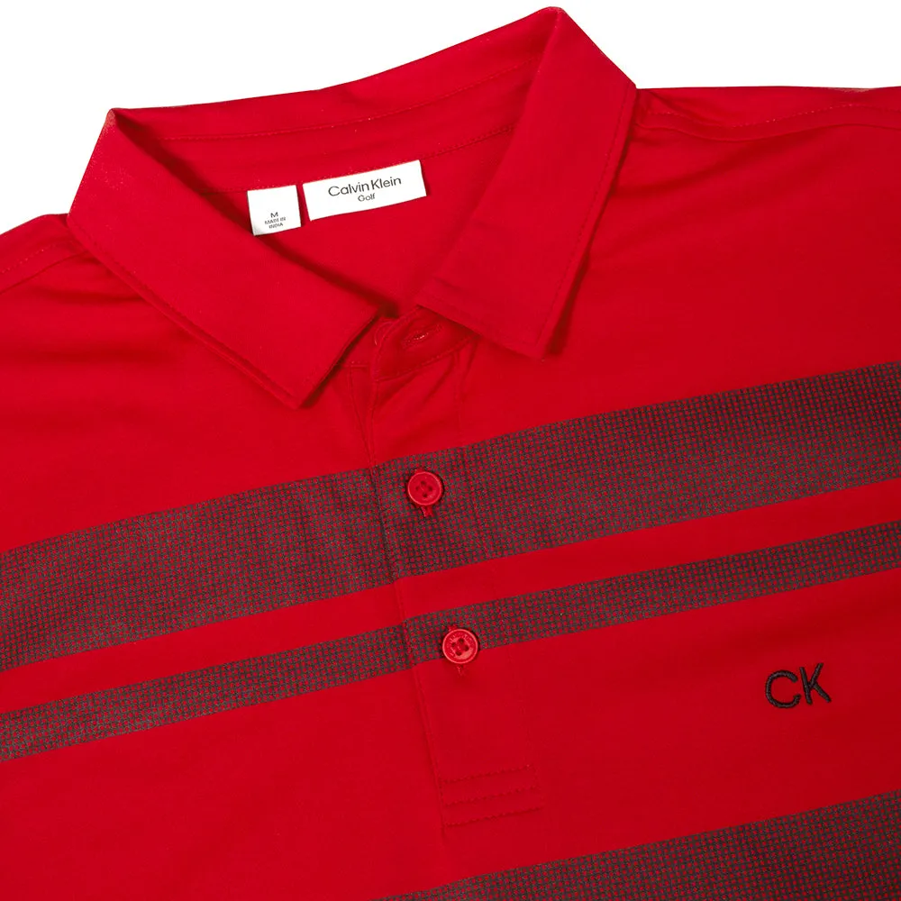 Calvin Klein Fort Jackson Polo Shirt - Red Built for the Bold Flash Sale