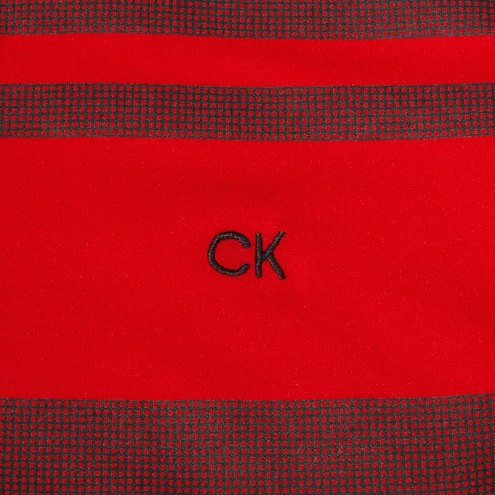 Black Friday Sale Great Value Calvin Klein Fort Jackson Polo Shirt - Red