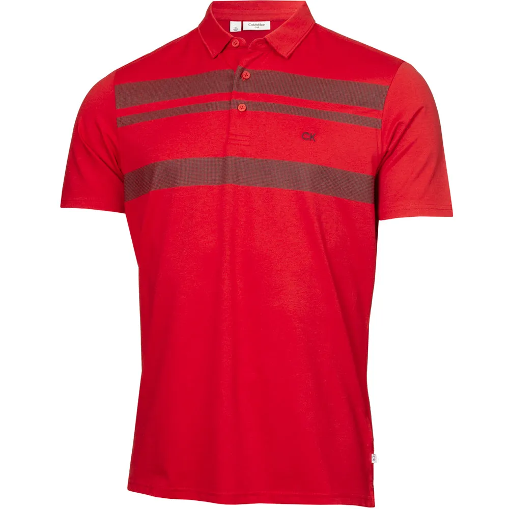 Calvin Klein Fort Jackson Polo Shirt - Red Black Friday Offer