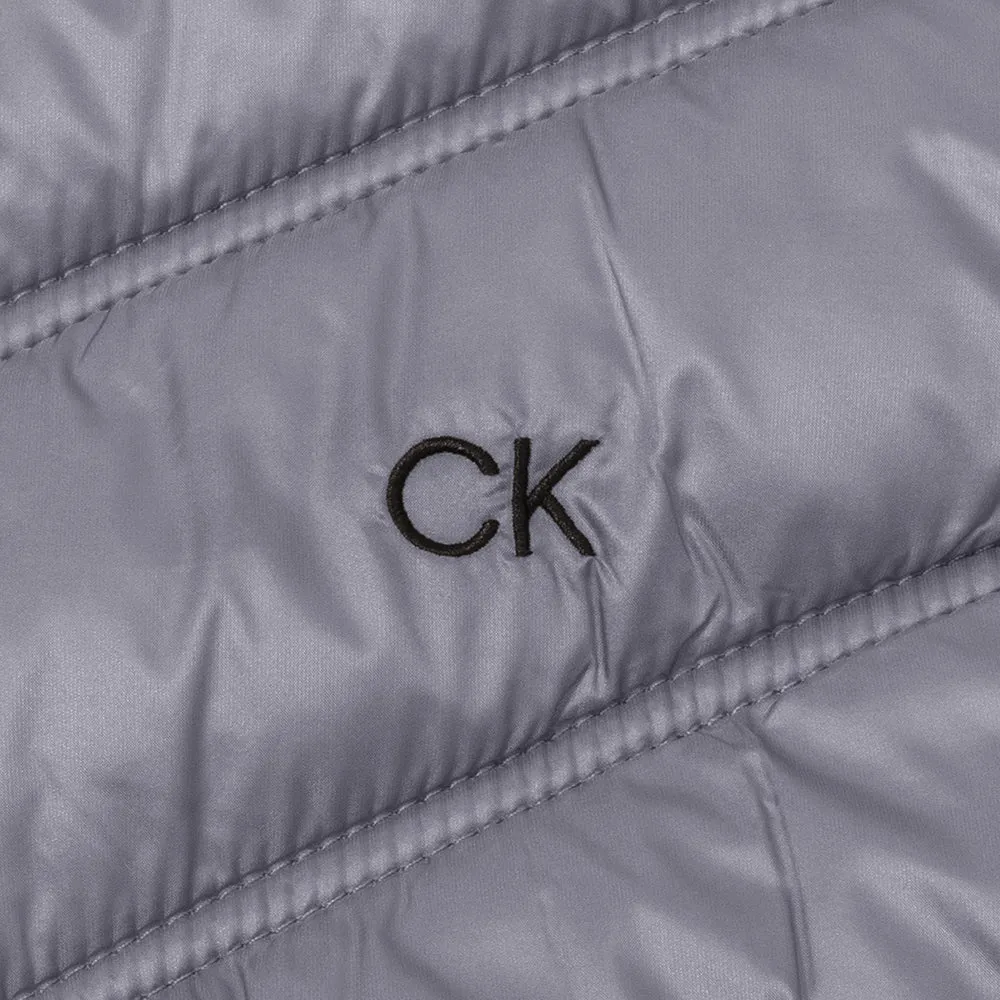 Calvin Klein Frontera Hybrid Gilet - Black/Silver Built for the Bold