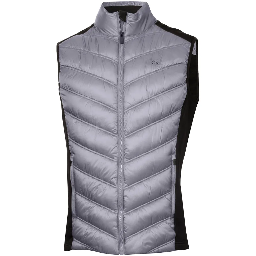 Cyber Monday Sale Easter Sale Calvin Klein Frontera Hybrid Gilet - Black/Silver