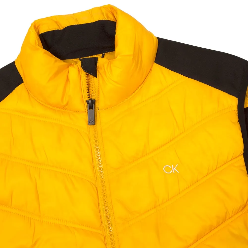 Made to Turn Heads Clearance Sale Calvin Klein Frontera Hybrid Gilet - Mustard