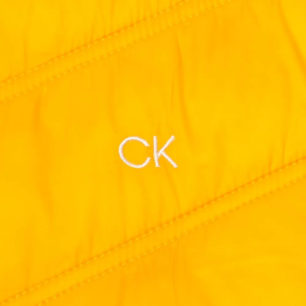 Built to Perform Built to Move You Calvin Klein Frontera Hybrid Jacket - Mustard/Black