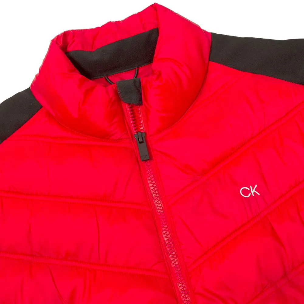 Calvin Klein Frontera Hybrid Jacket - Red Made to Turn Heads