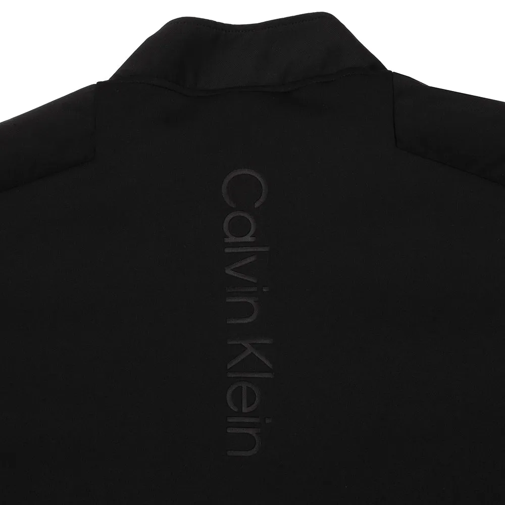 Mother's Day Sale Calvin Klein Houston Hybrid 1/2 Zip - Black
