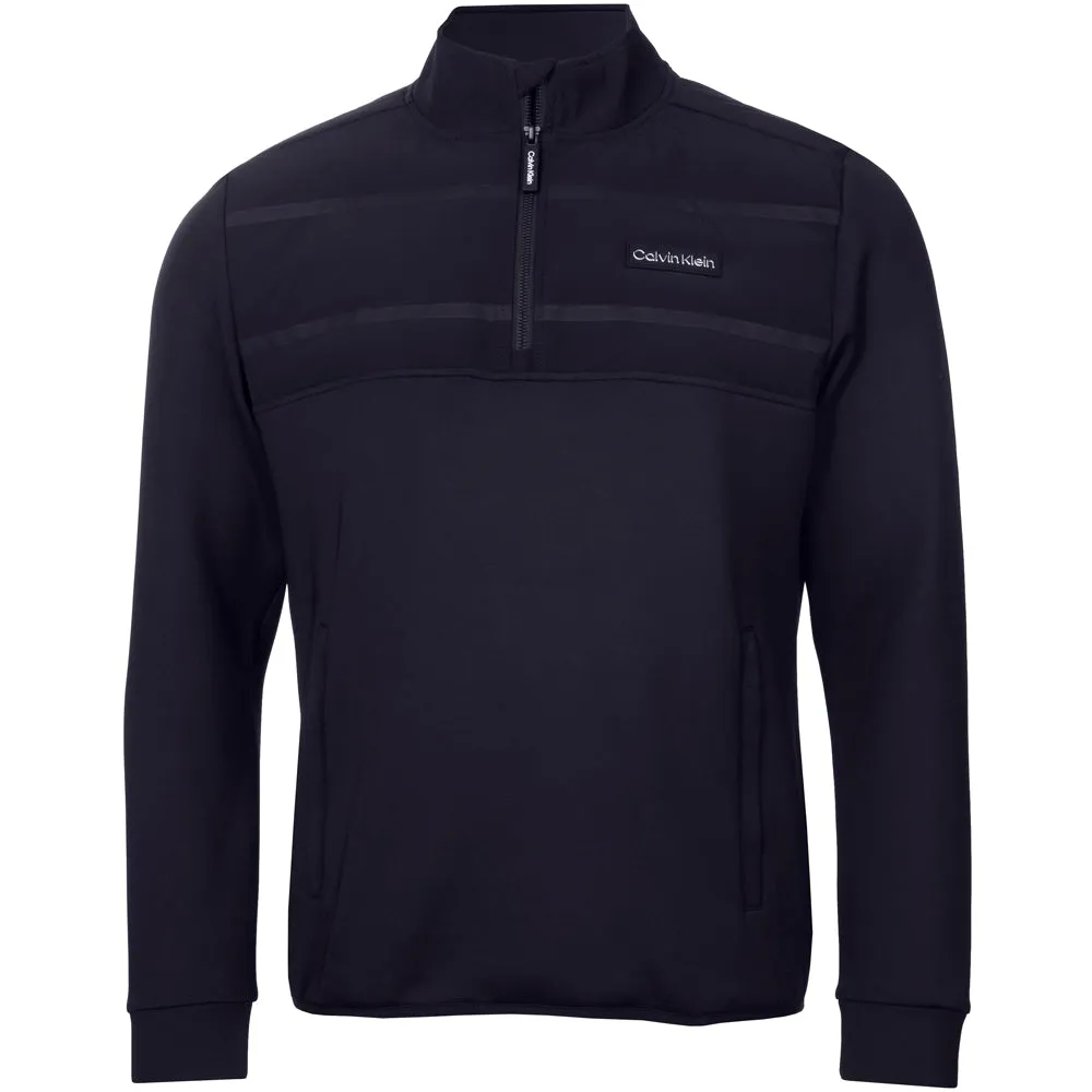 Calvin Klein Houston Hybrid 1/2 Zip - Navy Hit Your Next Level President's Day Sale