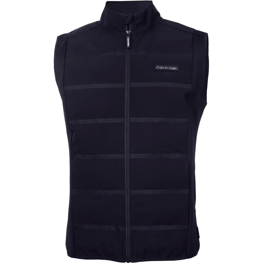 Biggest Sale of the Year Halloween Sale Calvin Klein Houston Hybrid Full Zip Gilet - Navy