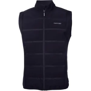 Biggest Sale of the Year Halloween Sale Calvin Klein Houston Hybrid Full Zip Gilet - Navy