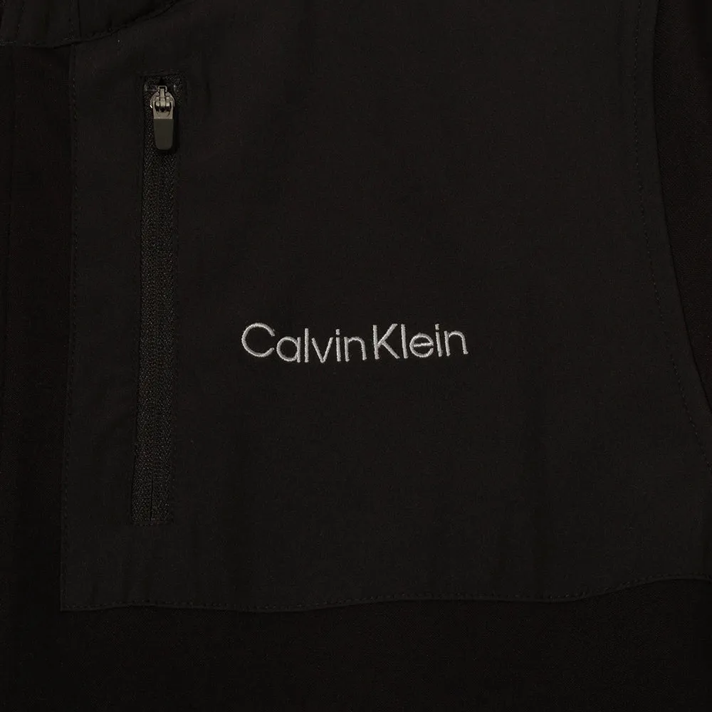 Walk with Power Flash Sale Calvin Klein Hyper Tech Full Zip Sweater - Black