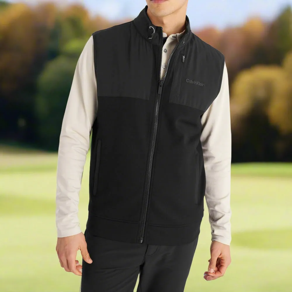 Calvin Klein Hyper Tech Gilet - Black Built to Perform Christmas Day Sale