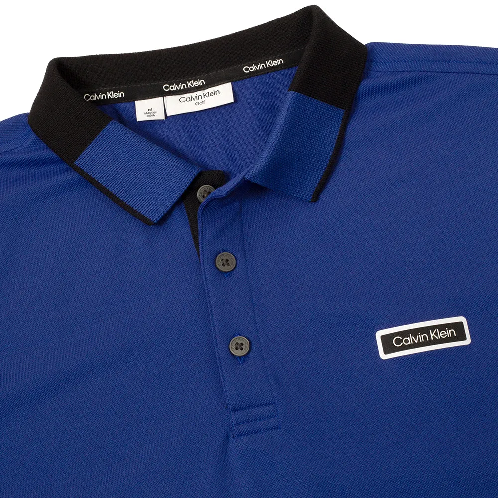 Calvin Klein Madison Polo Shirt - French Blue Command Attention