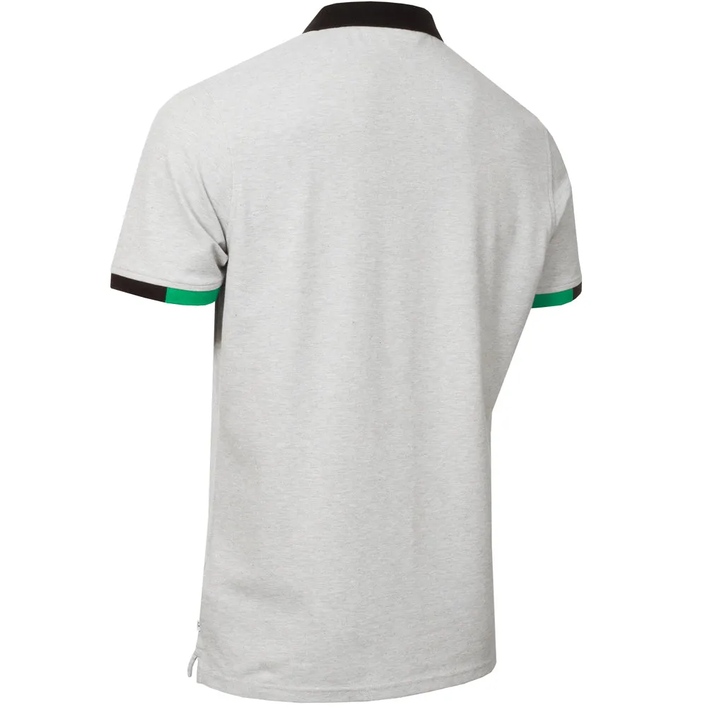 Chase What Moves You Calvin Klein Madison Polo Shirt - Silver Marl