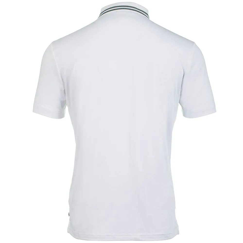 Calvin Klein Madison Tech Polo Shirt - White Chase What Moves You