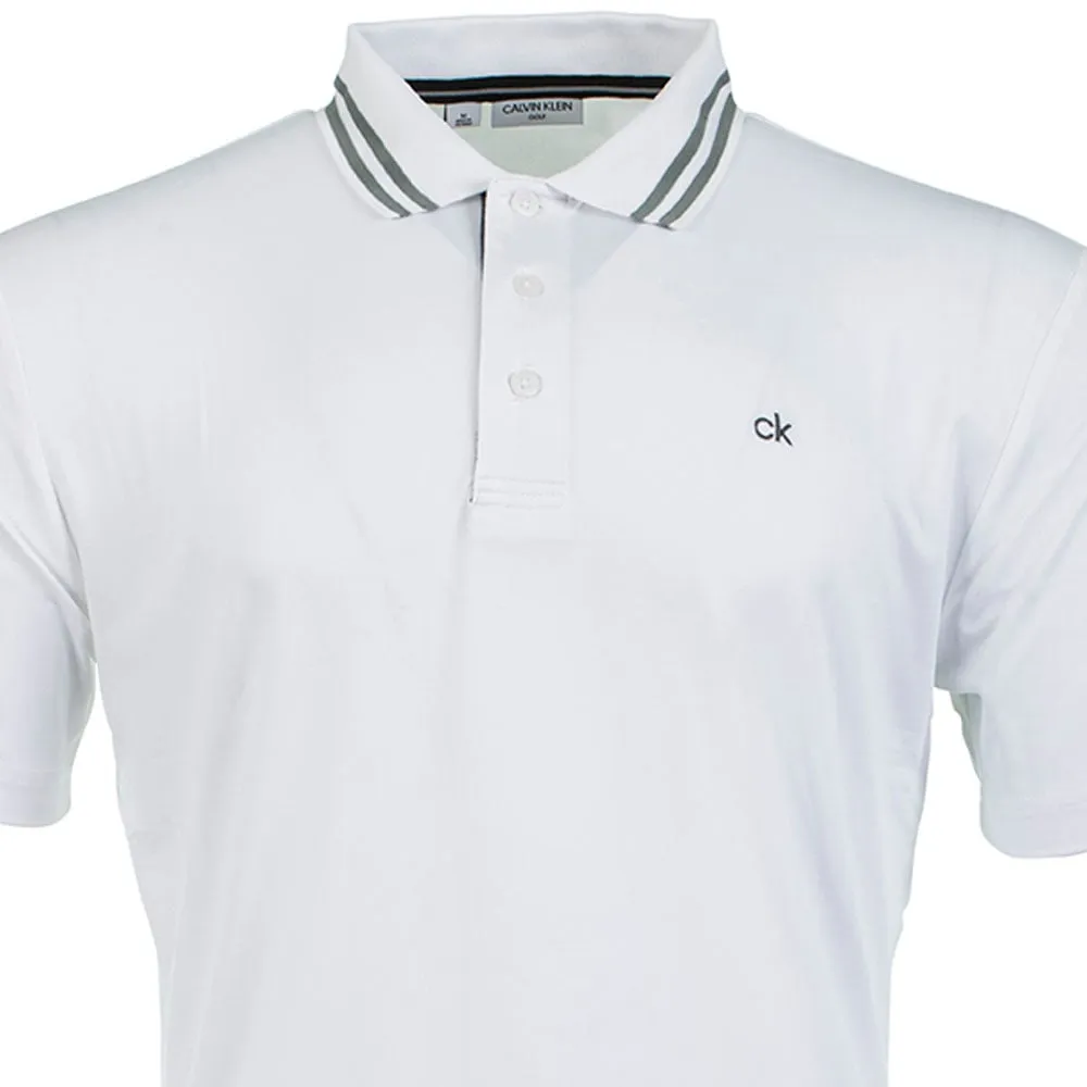 Calvin Klein Madison Tech Polo Shirt - White Holiday Sale
