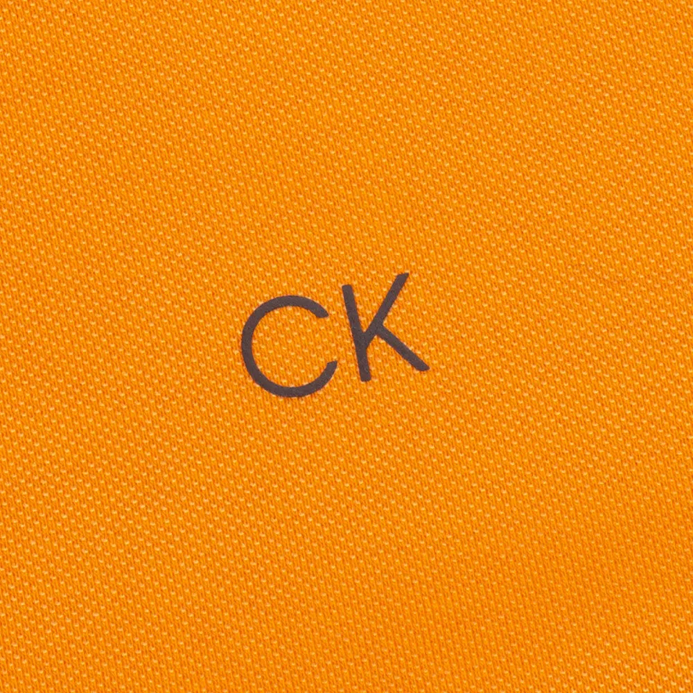 Calvin Klein Miles Polo Shirt - Orange Redefine Classic Biggest Sale of the Year