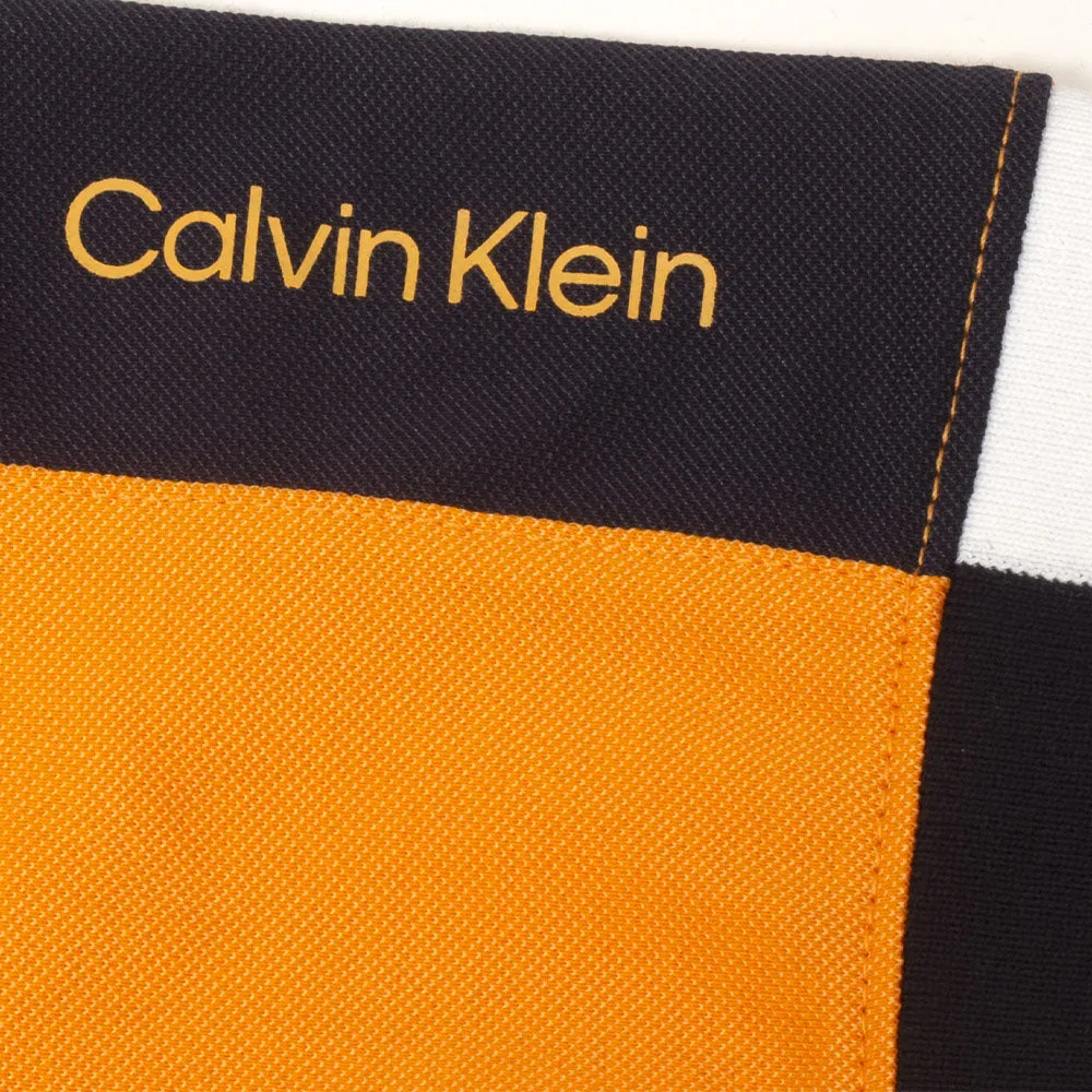 Calvin Klein Miles Polo Shirt - Orange Empower Your Journey Affordable